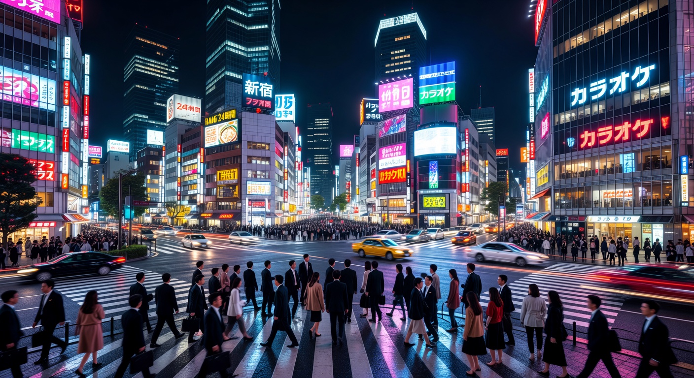 東京の夜の風景